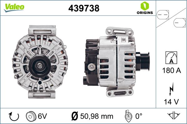 ALTERNATOR VALEO MERC