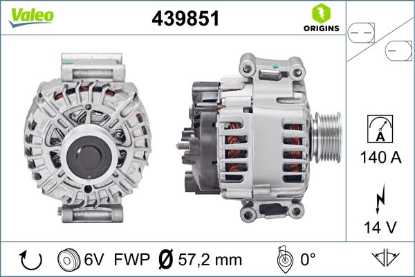 ALTERNATOR VALEO VAG