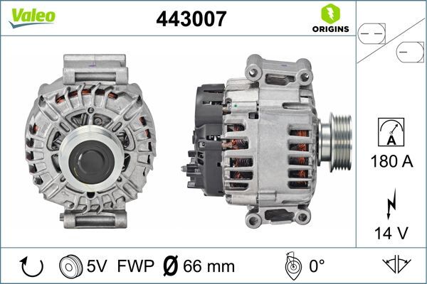 ALTERNATOR VALEO VAG