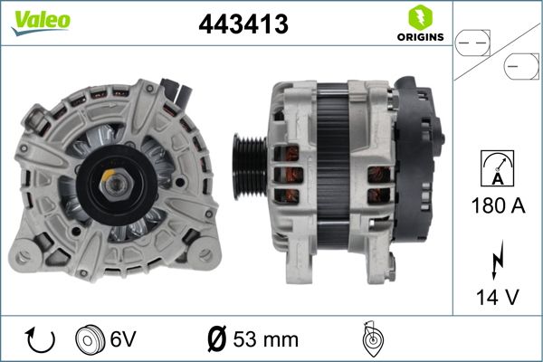 ALTERNATOR VALEO LAND ROVER JAGUAR