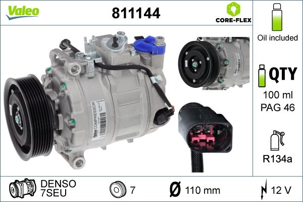 A/C COMPRESSOR VALEO VAG