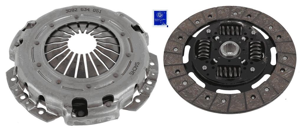 CLUTCH KIT SACHS RENAULT
