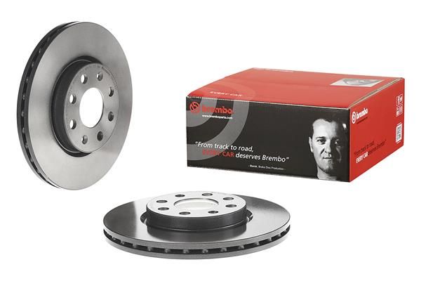 FRONT DISC 257MM BREMBO FIAT OPEL