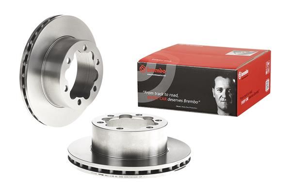 REAR DISC 303MM BREMBO MERC