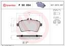 PADS FRONT BREMBO MERC