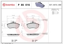 PADS FRONT BREMBO VAG