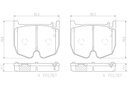 PADS FRONT BREMBO MERC AMG