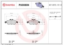 PADS FRONT BREMBO MERC / VAG W/SENSORS