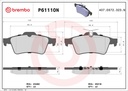 REAR PADS BREMBO PSA