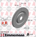 REAR DISC 356MM ZIMMERMANN PORSCHE