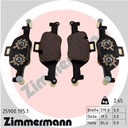 PADS FRONT ZIMMERMANN BMW