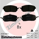 PADS FRONT ZIMMERMANN  MERC