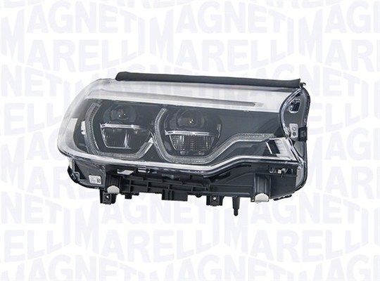 HEADLAMP RH MAGNETI BMW