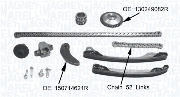 TIMING CHAIN KIT MAGNETI RENAULT