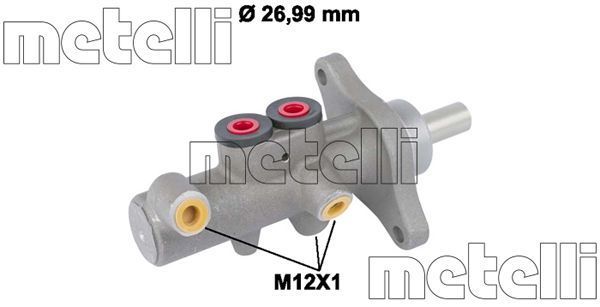 BRAKE MASTER CYLINDER METELLI VAG