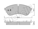 PADS FRONT/REAR METELLI VAG