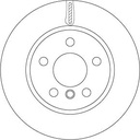 FRONT DISC 280MM TRW MINI