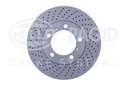FRONT DISC 315MM LH PAGID PORSCHE