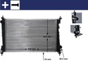 RADIATOR MAHLE ALFA