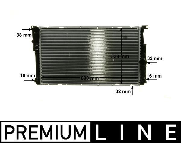 RADIATOR MAHLE BMW
