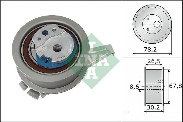 TENSIONER PULLEY INA VAG