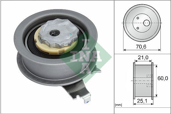 TENSIONER PULLEY INA VAG