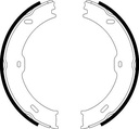 HAND BRAKE SHOE SET PAGID Mercedes VAG