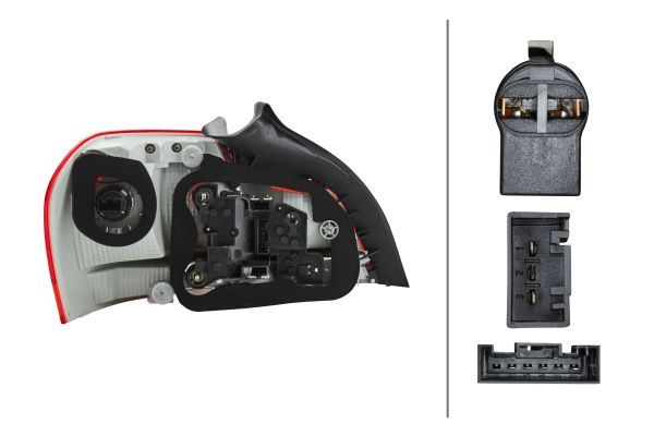 TAILLAMP RH HELLA BMW