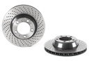 REAR DISC RH 330MM XDRILLED BREMBO PORSC