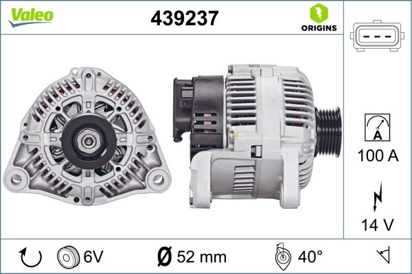 ALTERNATOR VALEO BMW