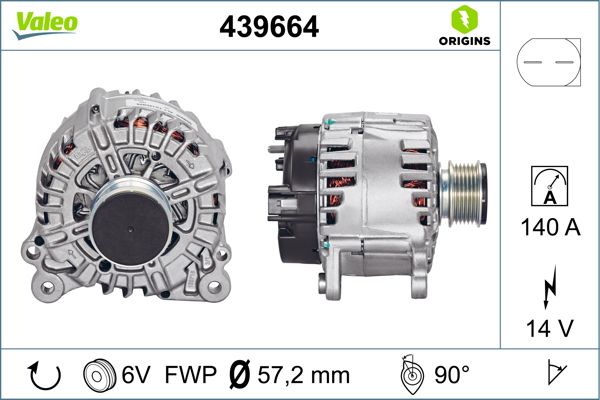 ALTERNATOR VALEO VAG