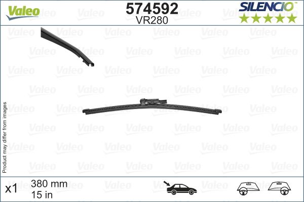 WIPER BLADE REAR VALEO SOLENCIO