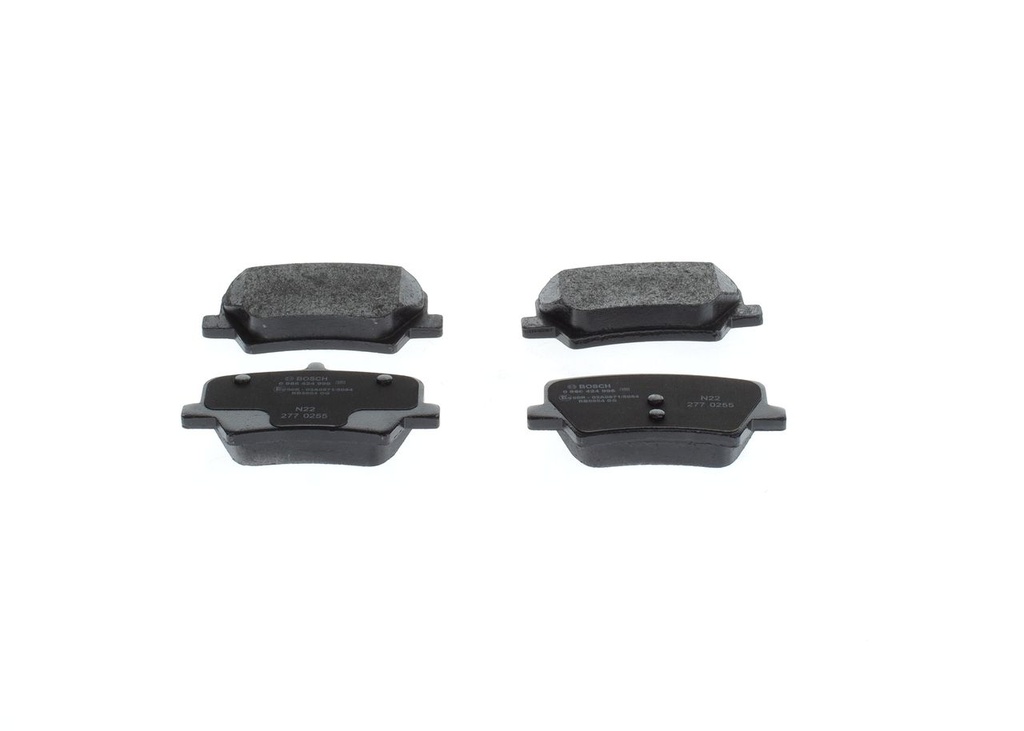 PADS REAR BOSCH VOLVO [N/A]