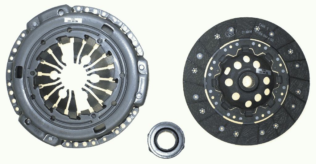 CLUTCH KIT SACHS VAG 228MM