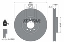 FRONT DISC TEXTAR PSA
