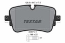 PADS REAR TEXTAR VAG