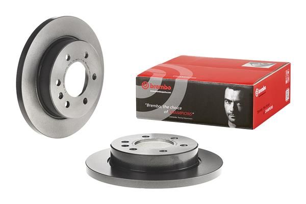 REAR DISC 298MM BREMBO MERC