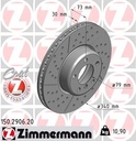FRONT DISC ZIMMERMANN BMW