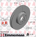 FRONT DISC RH ZIMMERMANN BMW