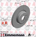 REAR DISC [1-PIECE] ZIMMERMANN BMW