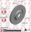 FRONT DISC 390MM XDRILLED/SLOTTED ZIM ME