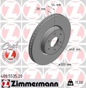 FRONT DISC ZIMMERMANN MERC