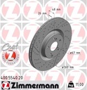 REAR DISC 360MM ZIMMERMANN MERC