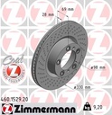 FRONT DISC LH ZIMMERMANN PORSCHE