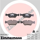 PADS FRONT ZIMMERMANN BMW