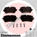 PADS REAR ZIMMERMANN VAG