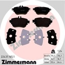 PADS REAR ZIMMERMANN MERC