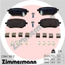 PADS REAR ZIMMERMANN MERC