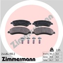 PADS FRONT ZIMMERMANN VAG