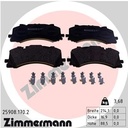 PADS FRONT ZIMMERMANN VAG
